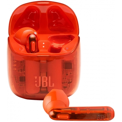 JBL Tune 225 TWS Edycja Ghost Kolor pomarańczowy